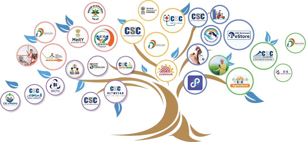 CSC Login Page Digital Seva Portal Background
